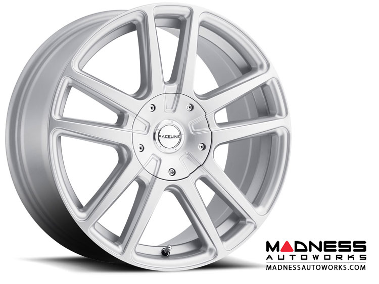 Jeep Custom Wheels (1) - Raceline - 145S - 18"x8" - Encore Silver